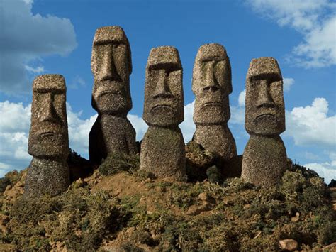 All along, the sculptures have secretly had torsos, buried beneath the earth. Easter Island statue mystery SOLVED: Scientists claim ...