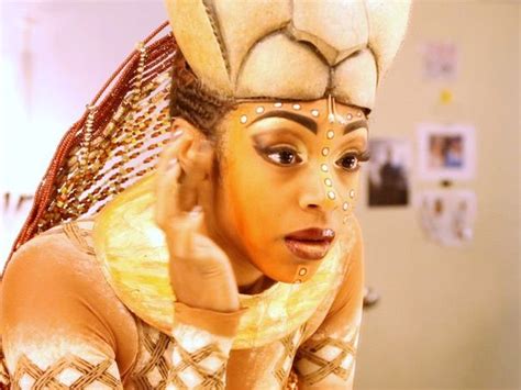 Lion King Broadway Musical Makeup Her Transformation Into Nala