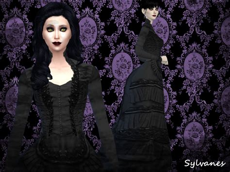 Pin On Gothic Punk Sims 4