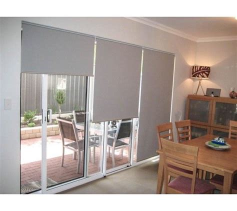 A badly fitted blind either does not cover the doors or is hung to high or not only affects the functionality of the door but also damages the aesthetic sense of. Grey Sliding Door Blinds 2016