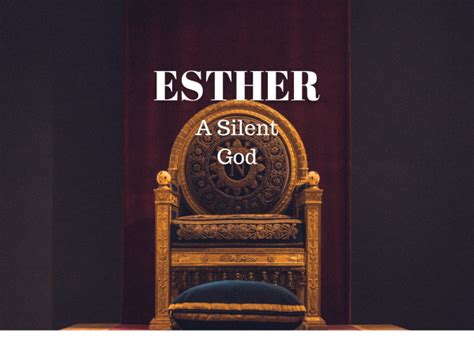 Esther Sermon Series Grace South Bay