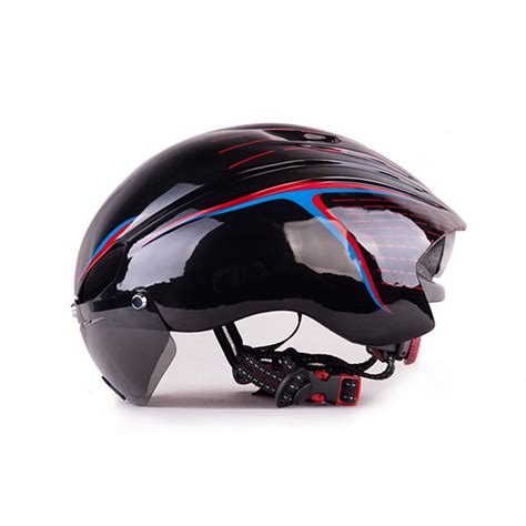 toptotn with goggles glasses mtb bike cycling helmet bicicleta capacete casco ciclismo para