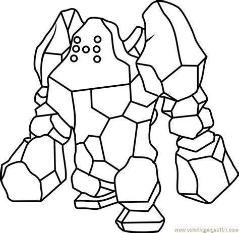 Regi Pokemon Coloring Pages Coloring Pages