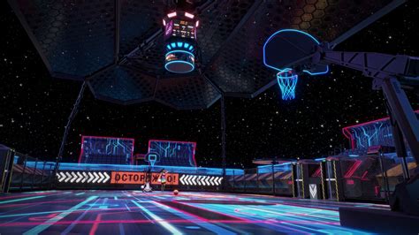 Artstation Futuristic Scifi Space Basketball Court Resources