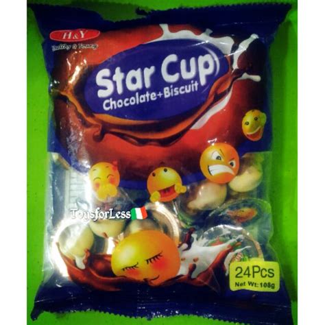 Star Cup Chocolate With Biscuit Balls Shopee Philippines