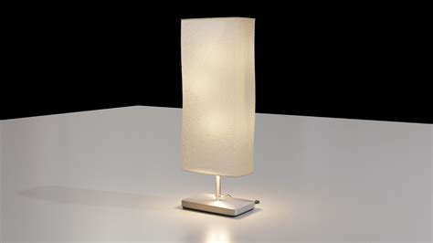 The base/ tube is made of steel/nickel plated and the shade is made of rice paper. 3D Ikea Magnarp Paper Floor Lamp | CGTrader