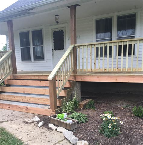 Maybe you would like to learn more about one of these? How to Cover Concrete Steps with Wood | Porch steps ...