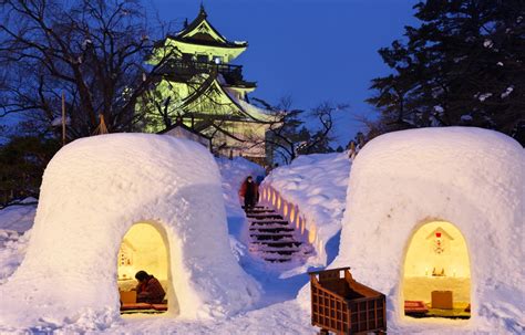 The 5 Biggest Snow Festivals In Tohoku All About Japan