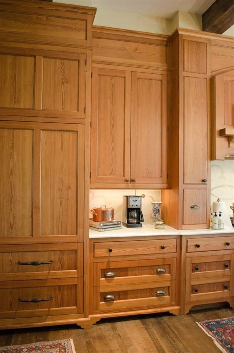 Painted furniture farmhouse cabinet wall cupboard cottage shabby chic country old black antique reproduction kitchen decor. Floor to Ceiling Heart Pine Cabinets - Rough Sawn Beams ...
