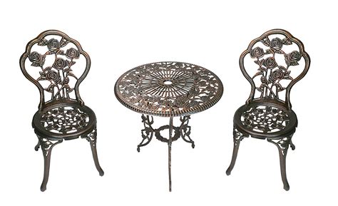 2 chairs, 1 bench, 1 table. Wrought Iron Patio Furniture for Home Backyard | Cool ...