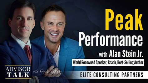 Ep105 Peak Performance With Alan Stein Jr World Renowned Speaker