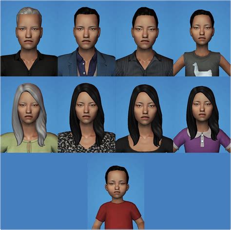 Multiple Images Of People With Different Facial Expressions On Their