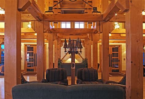 Old Faithful Snow Lodge Lobby Yellowstone National Park National
