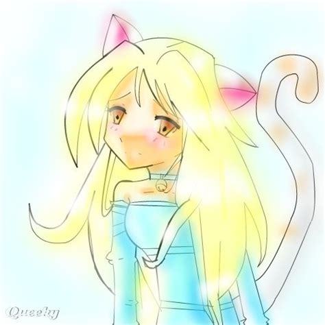 Cat Girl ← An Anime Speedpaint Drawing By Sketch13 Queeky Draw And Paint