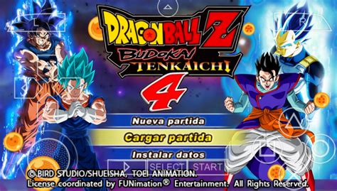 Fight in the world martial arts tournament saga and show your power and intelligence mixing. Dragon Ball Z Budokai Tenkaichi 4 V1 Android PSP - Evolution Of Games in 2020 | Dragon ball ...