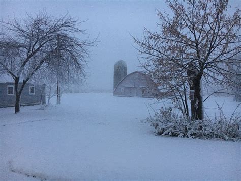 Photos Minnesotans Greet The First Winter Storm Of The Season Mpr News