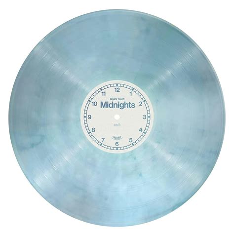 Taylor Swift Midnights Moonstone Blue Edition Lp Explicit Content Vinyl Record