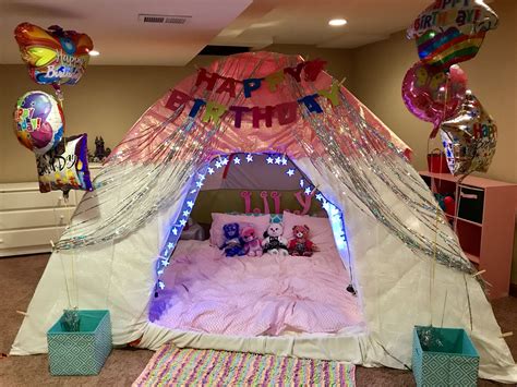 Sleepover Tent Kids Sleepover Sleepover Tents Sleepover Party