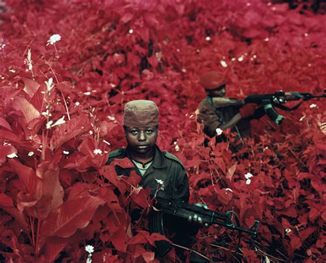 infra vibrant infrared photos of conflict in the congo