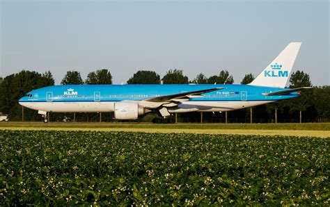 Klm Royal Dutch Airlines Boeing Ph Bqd Passenger Plane Taxiing At Amsterdam Schipol