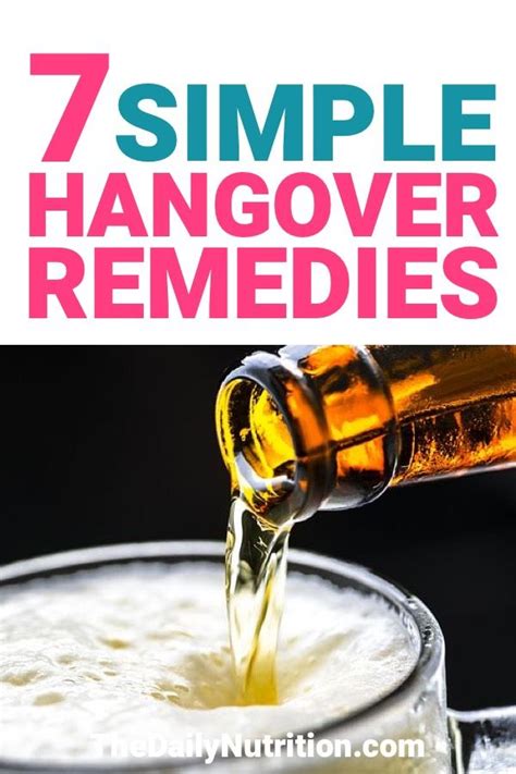 7 Hangover Remedies That Are Also Great Hangover Home Remedies