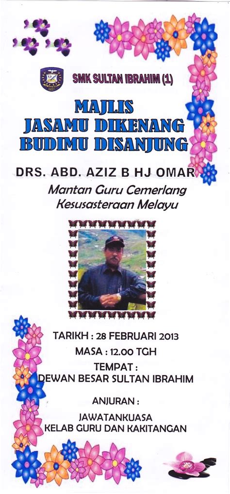 Berdoa kepada allah swt untuk orang meninggal. AZMAR-PB: Majlis Perpisahan Persaraan DRS. AB. AZIZ BIN ...