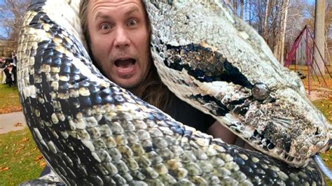 Found A 50 Foot Snake Largest In The World Brian Barczyk Youtube