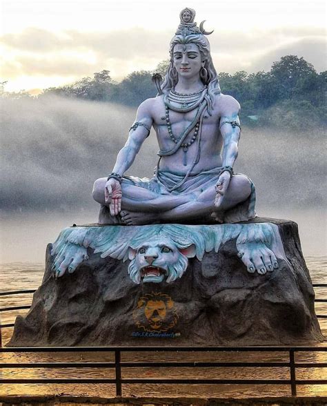 On Instagram 🕉️lord Shiva Statue At Parmarth