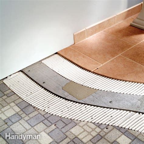 One of the biggest struggles i have otherwise it would look awful, and awful was not on my bathroom mood board. How to Tile Bathroom Floors | The Family Handyman