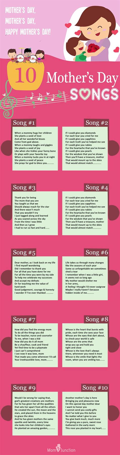 Have to admit i don't know many of these. Mother's Day - History, Date, Poems And Songs | Preschool ...