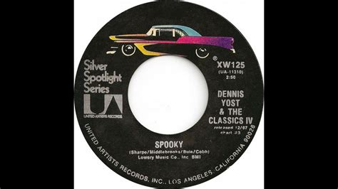 Classics Iv Spooky 1967 Hq Youtube