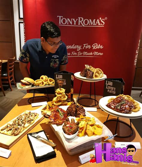 With over 150 family restaurant locations on six continents, tony roma's is one of the most globally recognizable names in the industry. Menu Terbaru Tony Roma's Malaysia : Lamb Lover's Platter ...