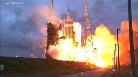 Us Orion Spacecraft Completes Nearly Flawless First Test Flight Global Times