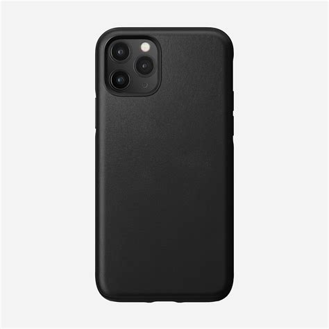 Rugged Leather Case For Iphone 11 Pro Black Nomad®