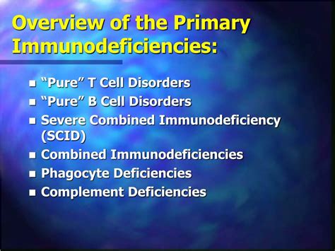 Ppt The Primary Immunodeficiencies Powerpoint Presentation Free