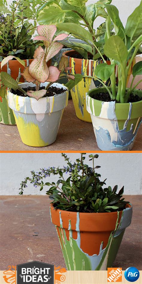 Diy Painted Terracotta Pots By Ashley From Domestic