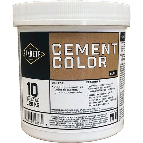 Sakrete 0625 Lb Buff Colorant In The Colorants And Additives Department
