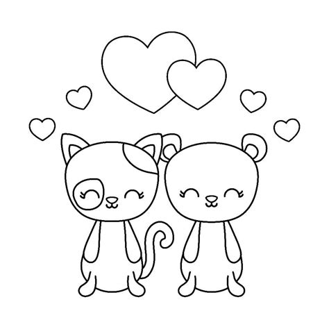 Coloriage Amour. 100 belles images gratuites  WONDER DAY