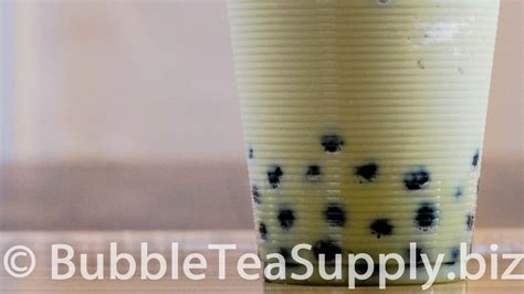 How To Make Green Tea Latte Bubble Tea With Boba Tapioca Pearls