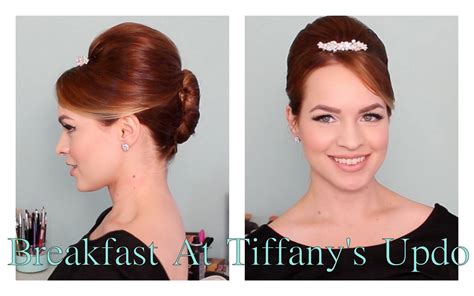 Audrey Hepburn In Breakfast At Tiffanys Updo Really Easy And Pretty