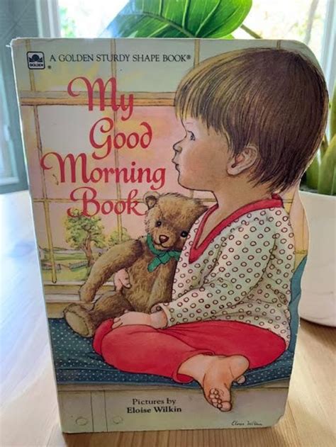 My Good Morning Book Eloise Wilkin A Golden Sturdy Shape Etsy