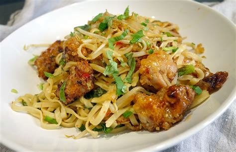 Pad thaï poulet Recette