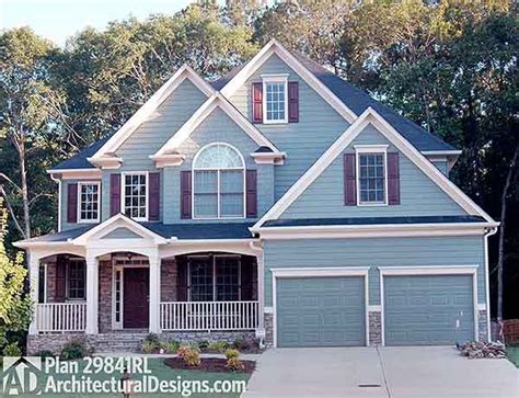 Stunning Traditional Home Plan 29841rl Architectural Designs