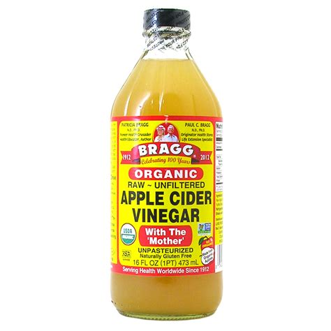 Bragg Organic Raw Apple Cider Vinegar With Mother Choose Either 473ml