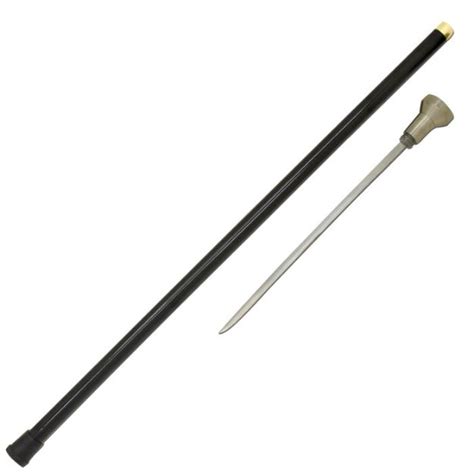 Heavy Duty Walking Cane With Hidden Blade 37 Overall
