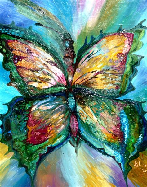 Butterfly Painting Butterfly Painting Beautiful Butterflies Art