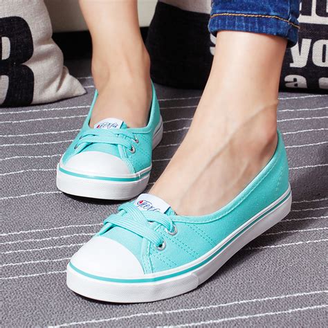 2017 Summer Women Loafers Canvas Shoes Ballet Flats Oxford Slip On Step