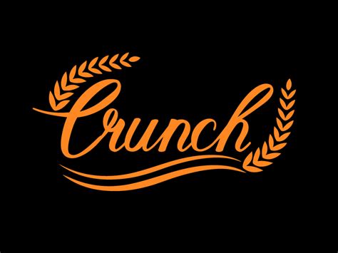 Crunch Logo By Sanjana Rawat On Dribbble