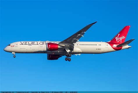 Foto Virgin Atlantic Boeing 787 9 Dreamliner G Vbzz