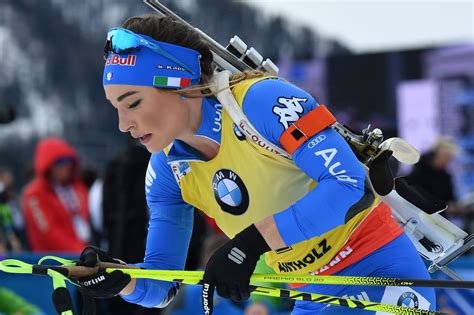Dorothea Wierer Dargento Nel Mass Start Femminile Dei Mondiali Di Biathlon